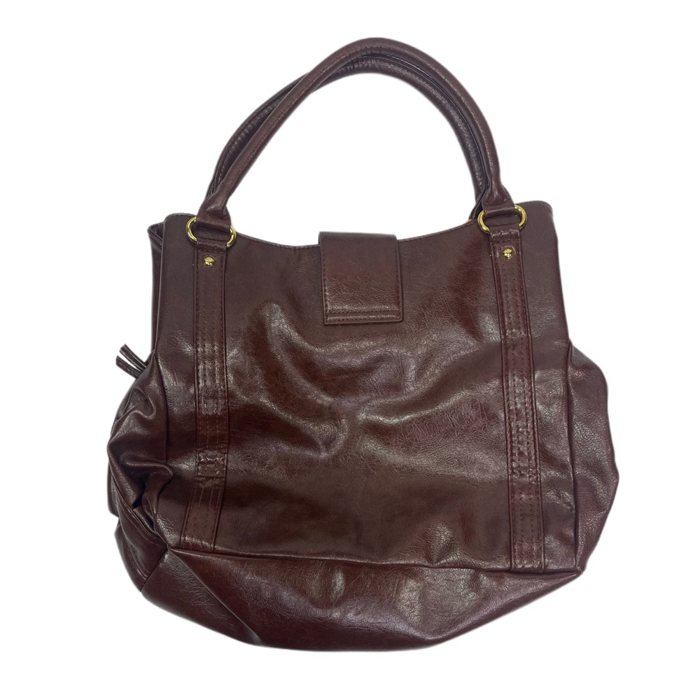 Braciano Brown Leather Purse - Picture 2 of 8